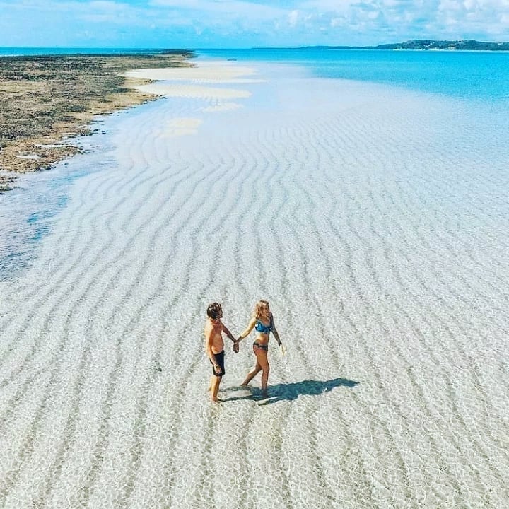 Imagem das águas das Crôas de São Bento